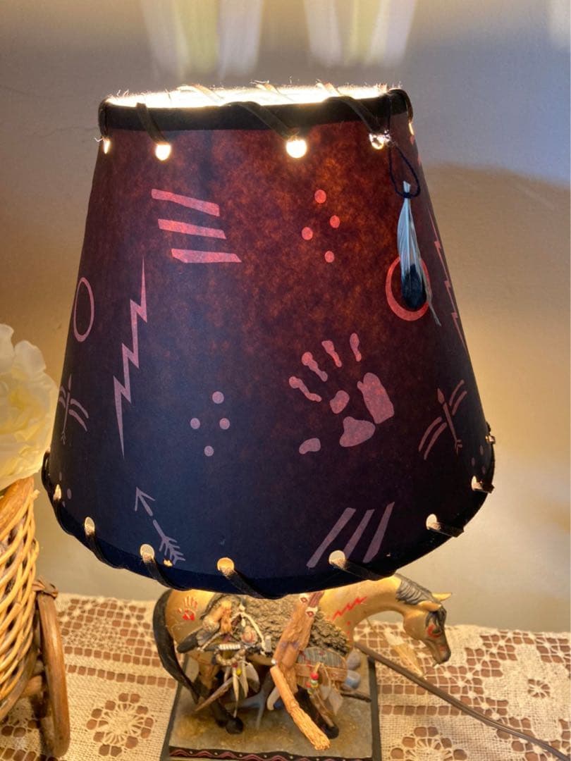 ポニー 馬 フロアスタンド 卓上スタンド インテリア アンティーク テーブル