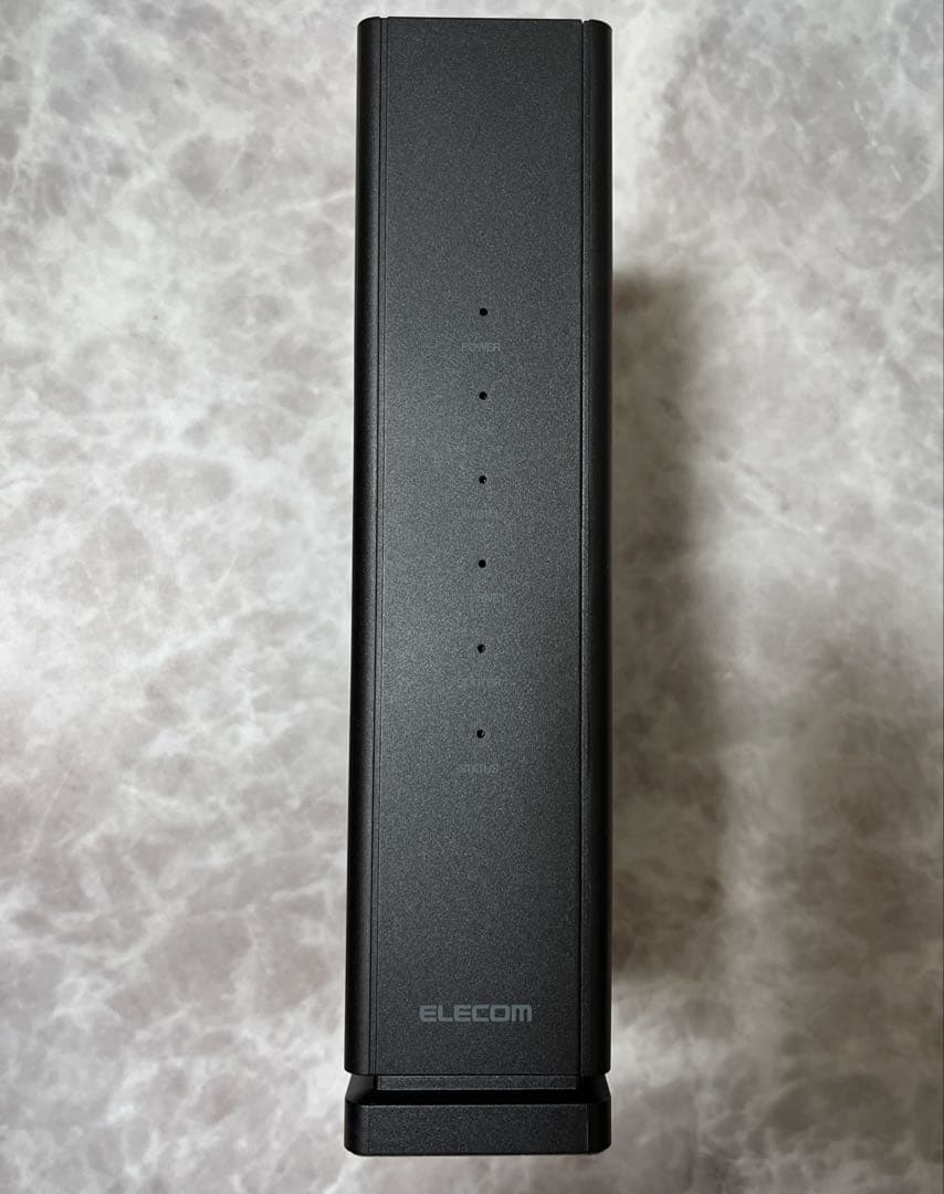 エレコム Wi-Fi 7 5Gルーター ブラック WRC-BE36QS-B