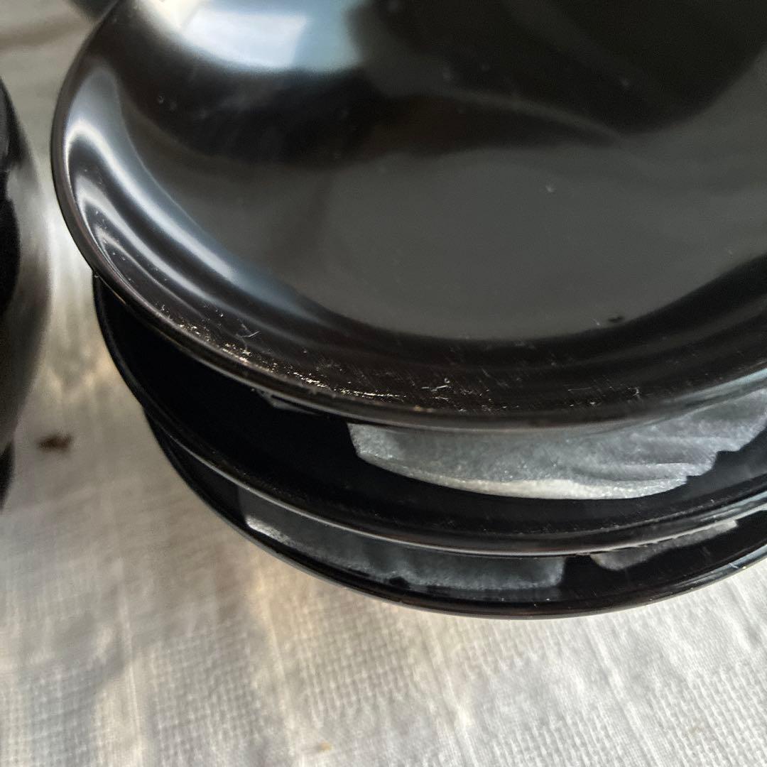 会津塗　吸物＆雑煮椀　高台　5客組　老松