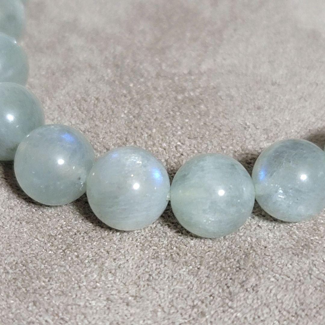 アルバイト・ムーンストーン(ペリステライト) 天然石ブレスレット