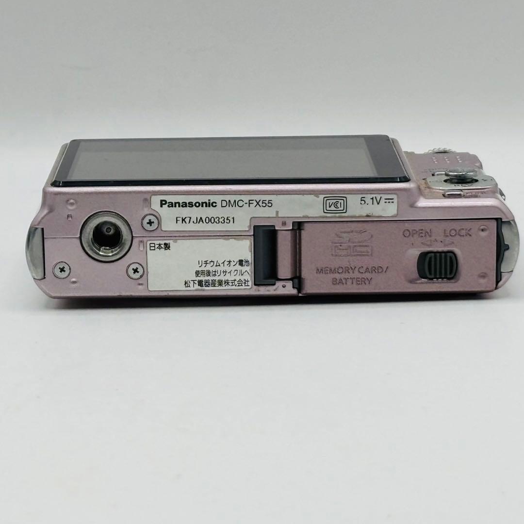 動作確認済 Panasonic LUMIX DMC-FX55 デジタルカメラ