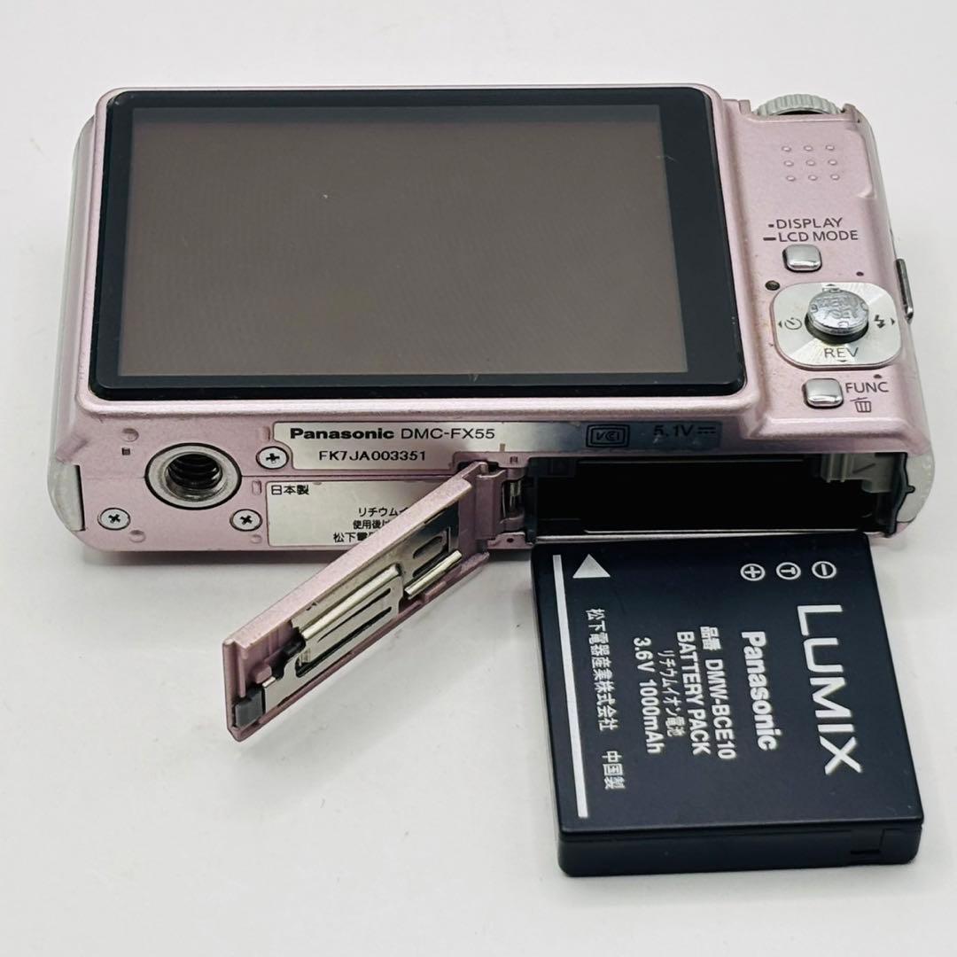 動作確認済 Panasonic LUMIX DMC-FX55 デジタルカメラ