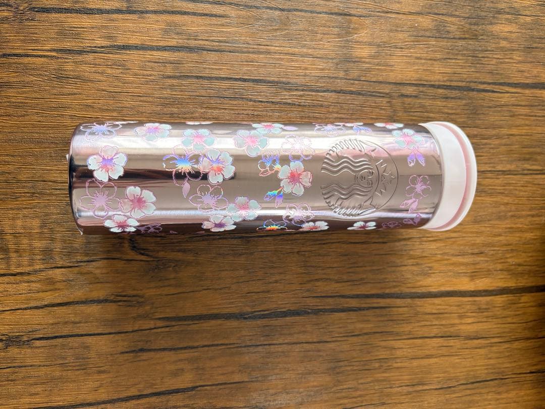 スタバ 桜 SAKURA2026ステンレスボトルメタリックライトピンク473ml