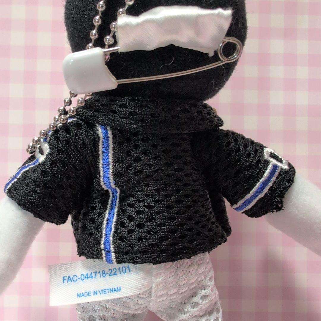 クラブマウスビート　ミッキーマウス　ぬいぐるみバッジ　黒ジャケ