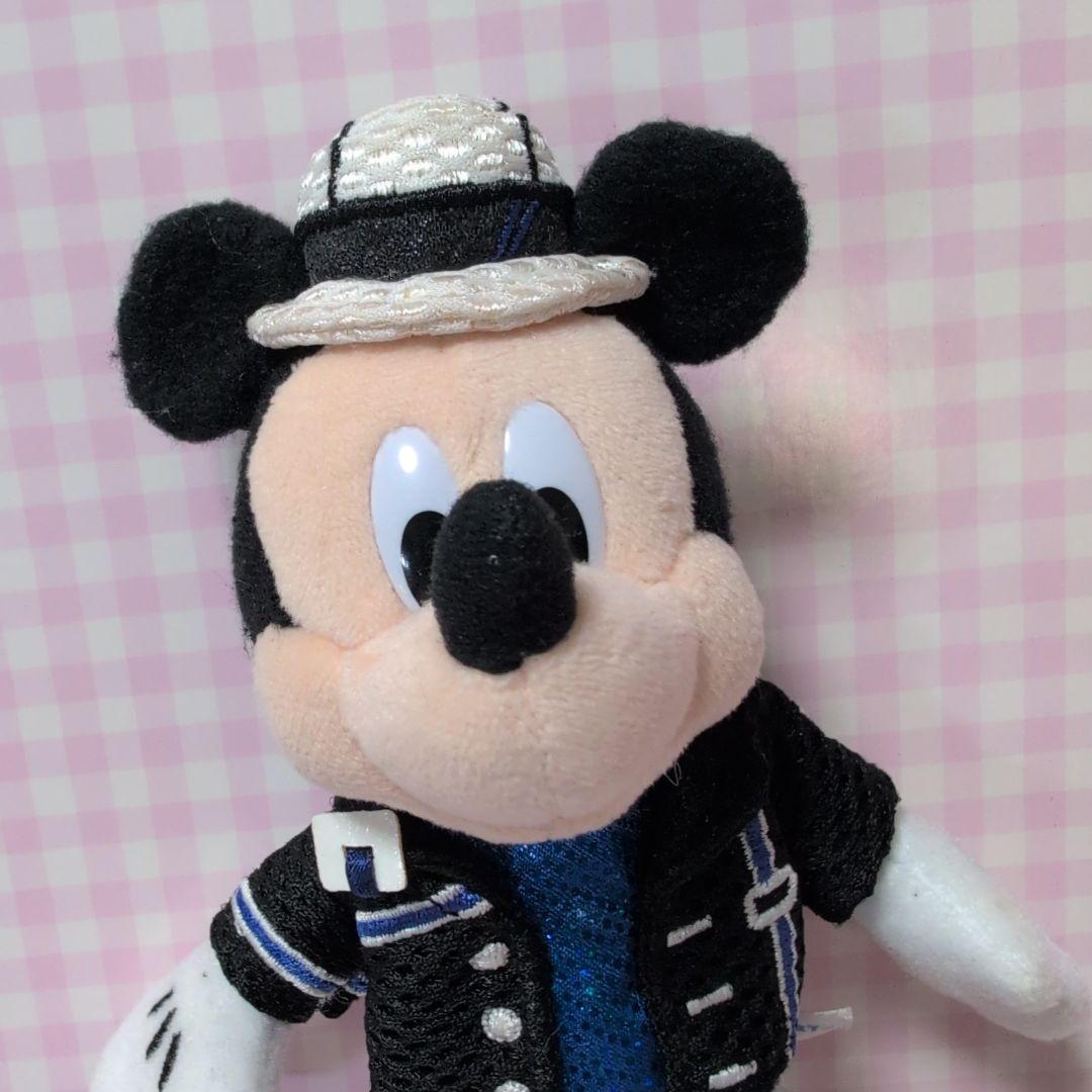 クラブマウスビート　ミッキーマウス　ぬいぐるみバッジ　黒ジャケ