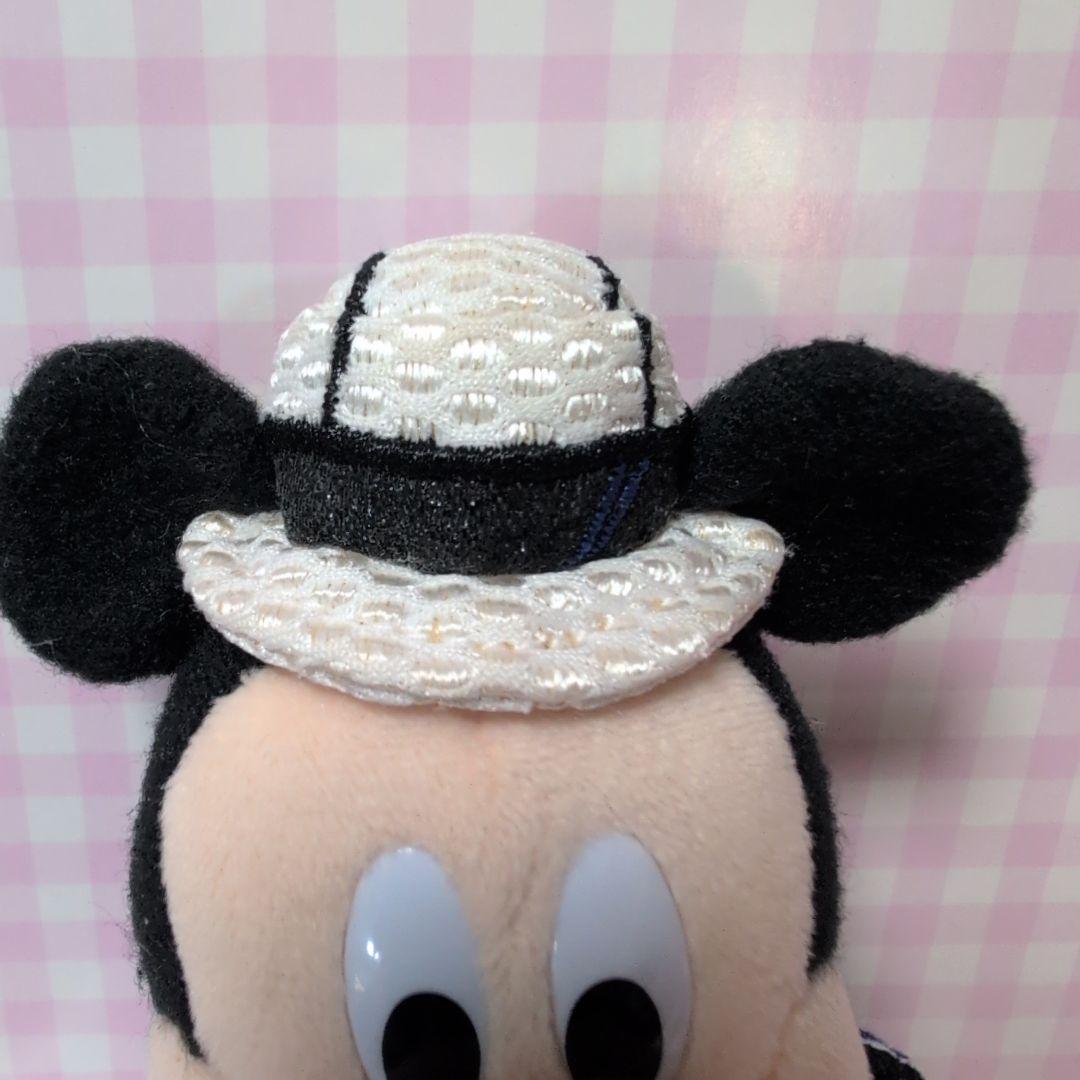 クラブマウスビート　ミッキーマウス　ぬいぐるみバッジ　黒ジャケ