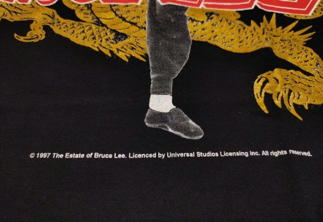 90s モスキートヘッド ブルース・リー Tシャツ ②