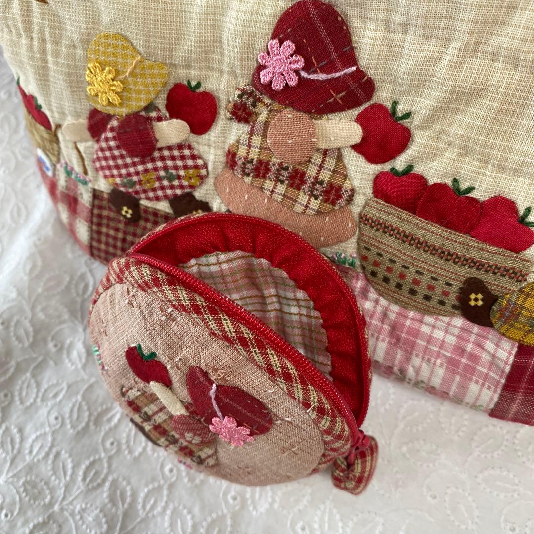 u.先染め生地 パッチワーク ハンドメイド＊スーちゃんのバッグ