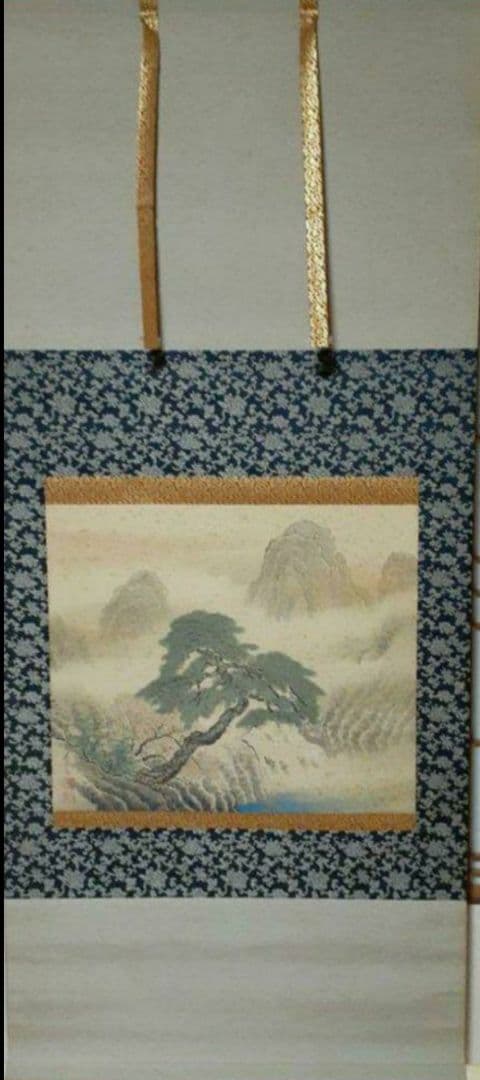 掛け軸/蓬莱仙？