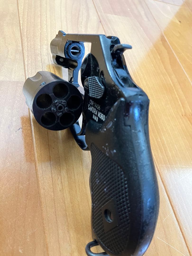 SAKURA M360J ブラックリボルバーNMB