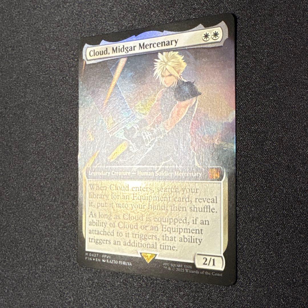 ス*者様 MTG ミッドガルの傭兵、クラウド 拡張foil 英語版 Bundle