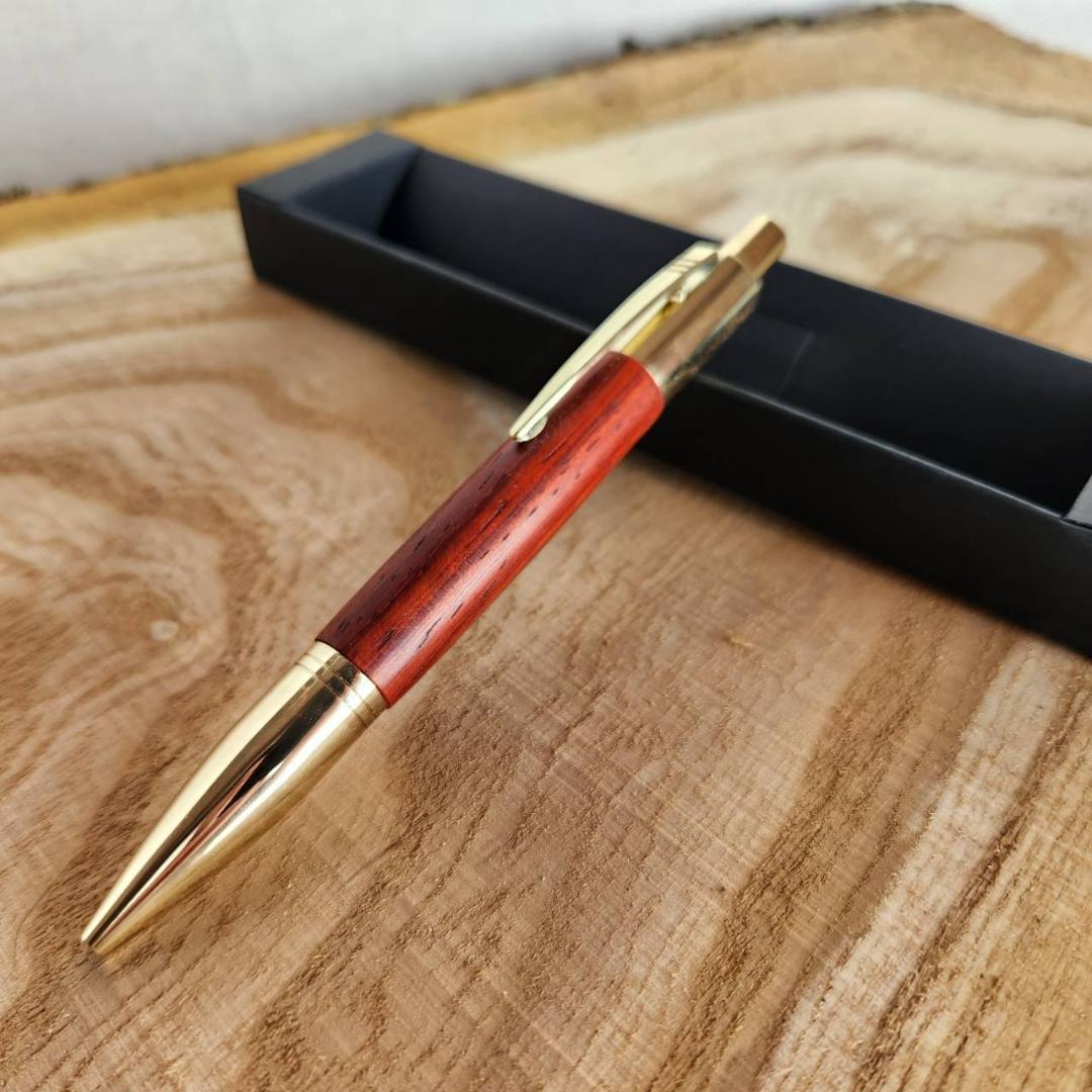 [12g2]パドックの木軸ペン(ヴェスパー）