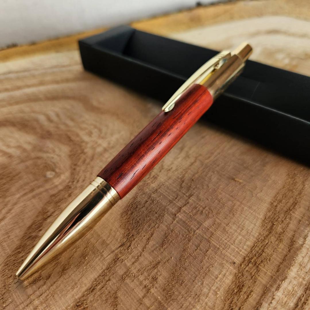 [12g2]パドックの木軸ペン(ヴェスパー）