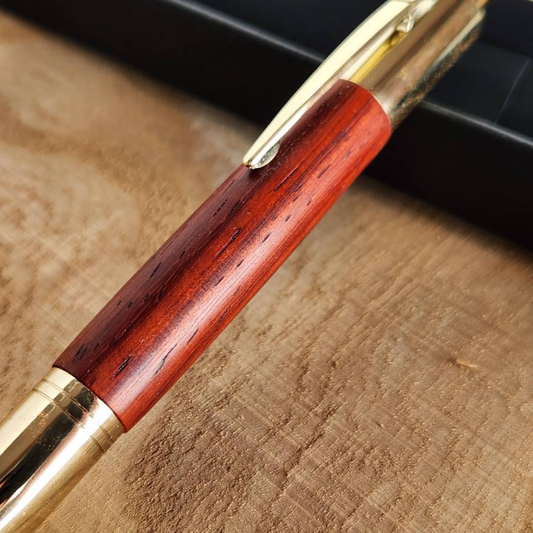 [12g2]パドックの木軸ペン(ヴェスパー）