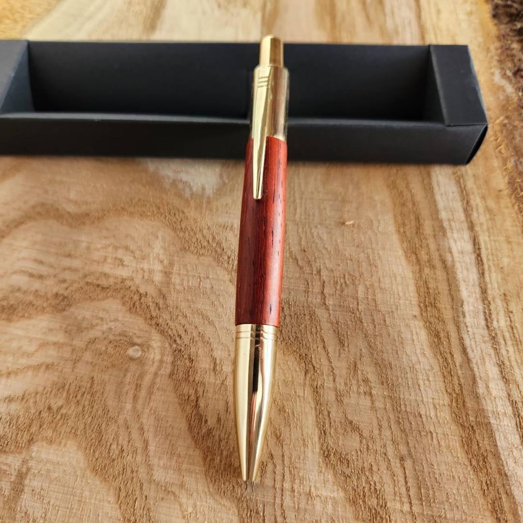 [12g2]パドックの木軸ペン(ヴェスパー）