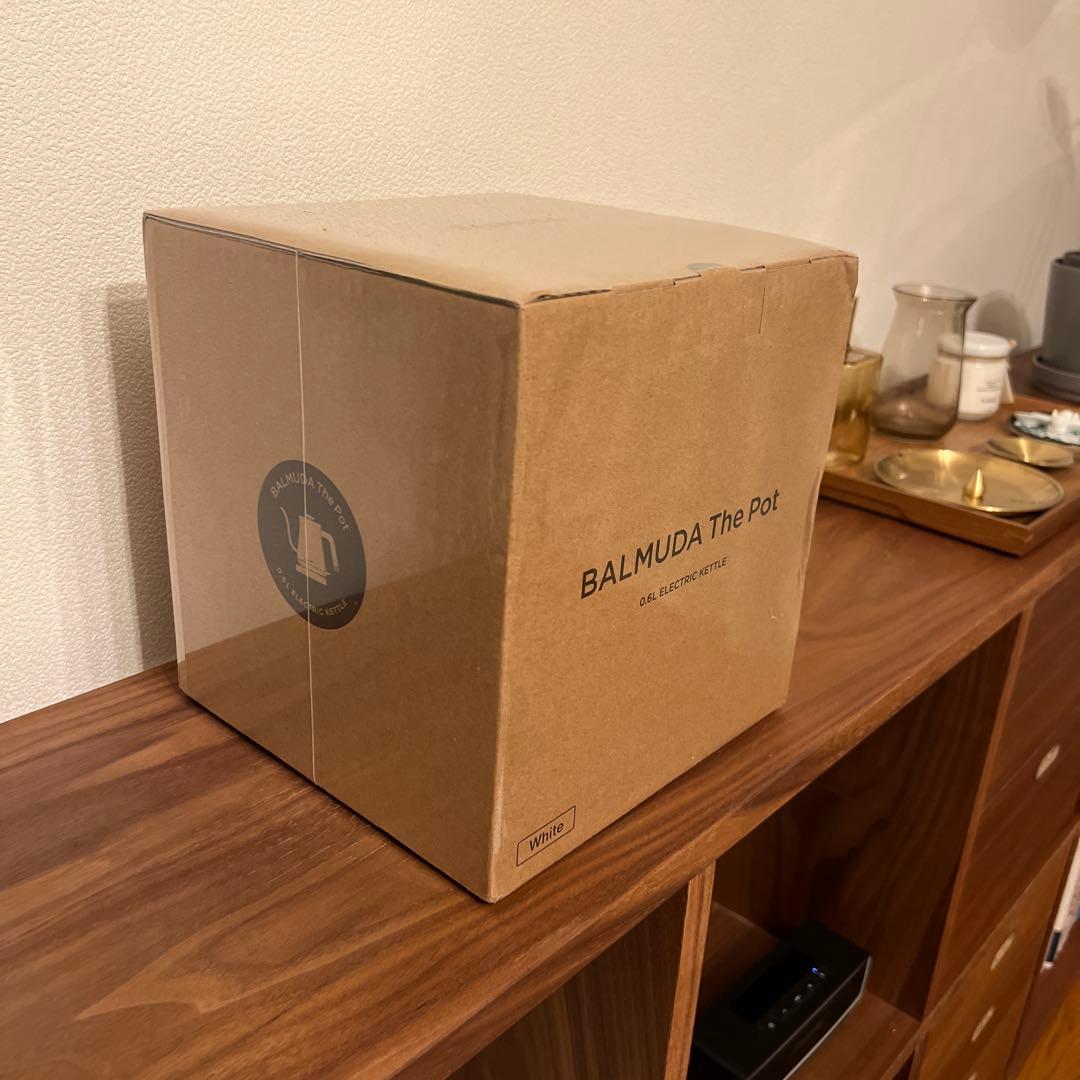 【新品未開封】BALMUDA The Pot ホワイト KPT01 JP-WH