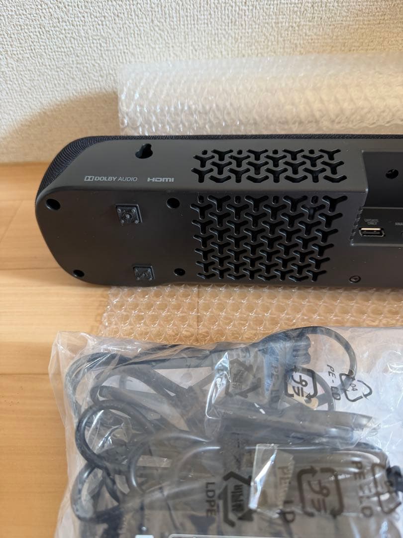 YAMAHA SR-C20A サウンドバー　2025年9月購入美品　レシート付