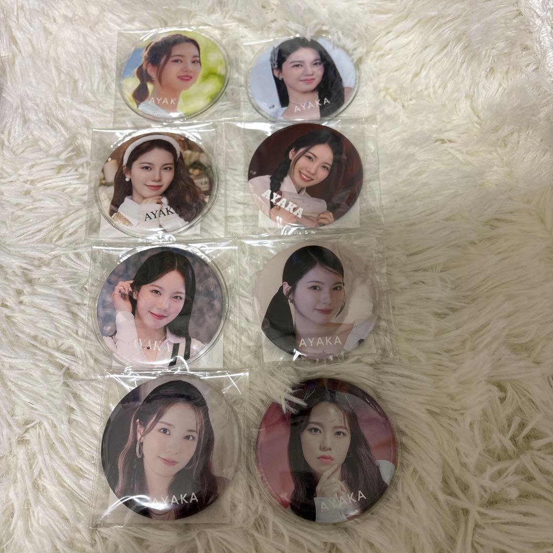 NiziU AYAKA 缶バッジ セット