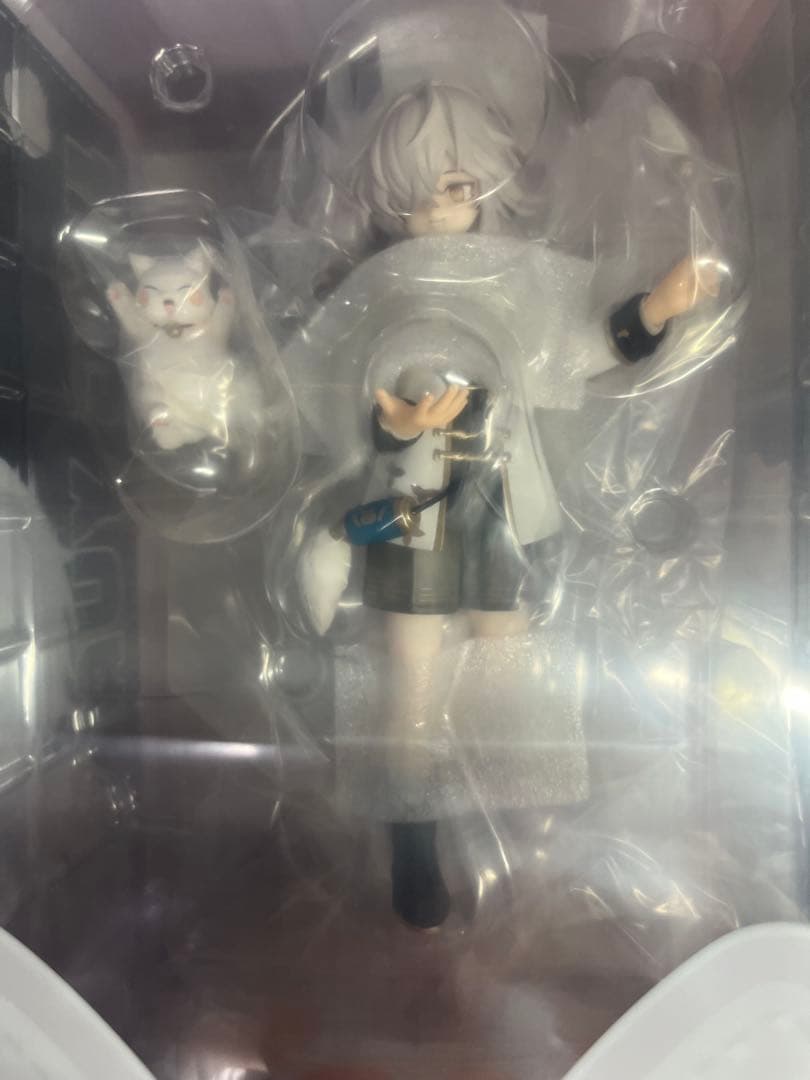 景元 ちびねこ フィギュア　特典バッジ・フォト冊子付き