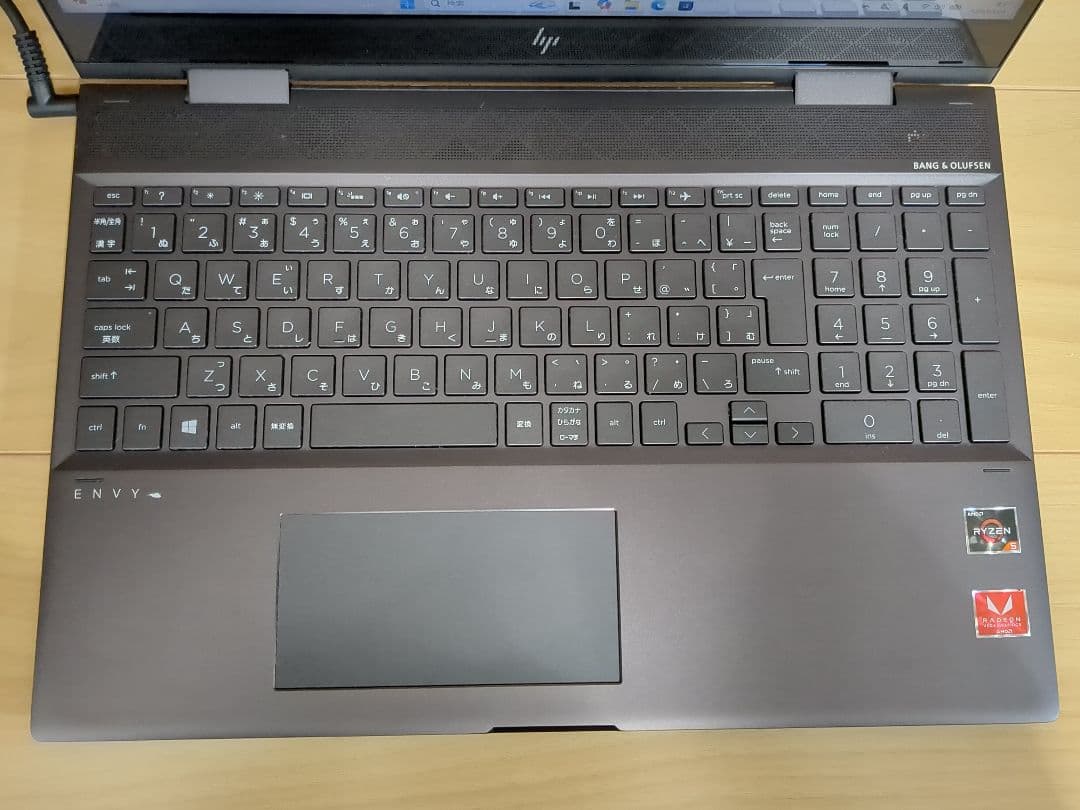 Windowsノート本体 HP ENVY x360 15-cp Ryzen 5 8GB 256GB SSD