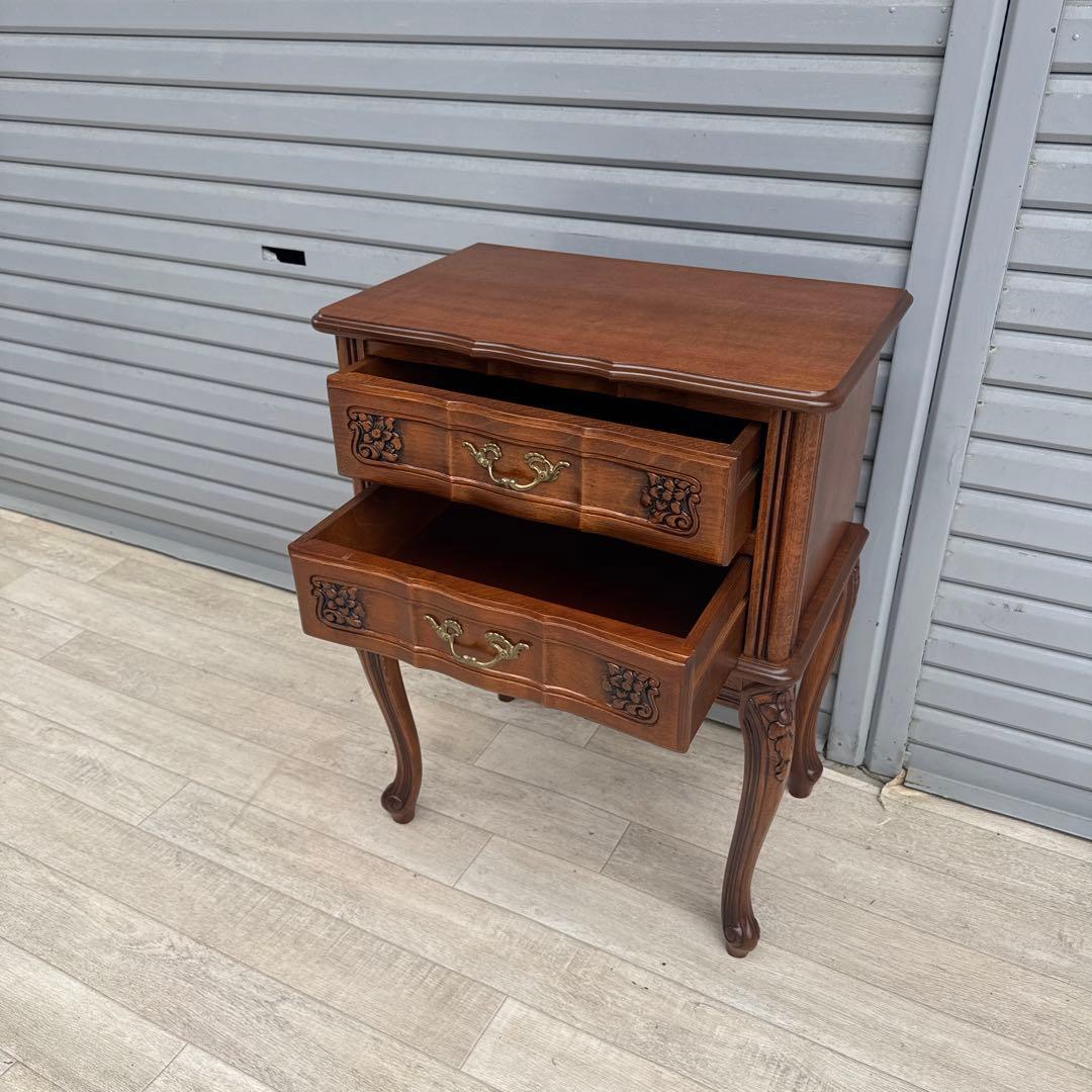 展示品　イタリア　クラウディオサオンチェッラ　コンソール　チェスト猫脚　彫刻