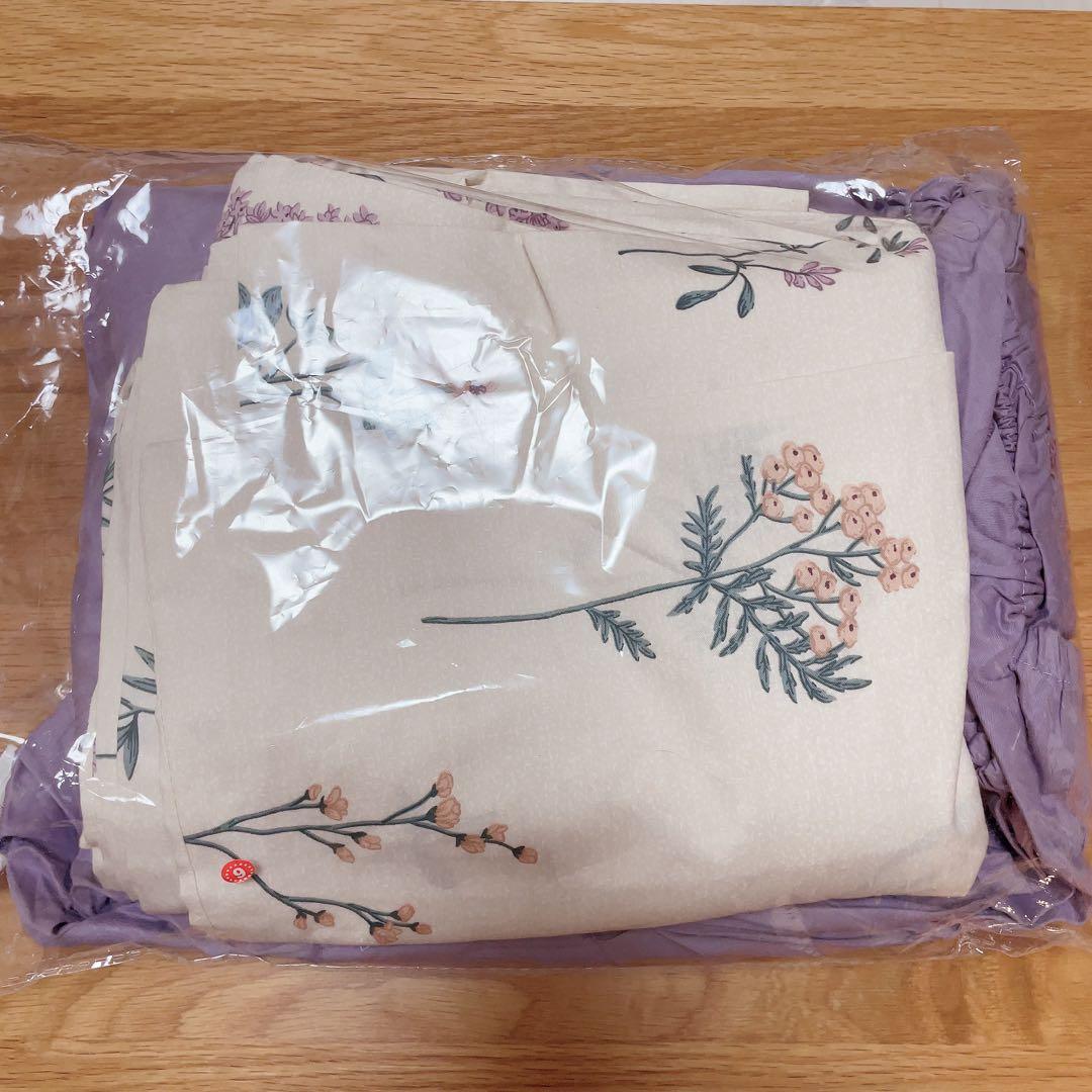 [MASION DE REKO]韓国風布団カバーセット　フラワーシリーズ