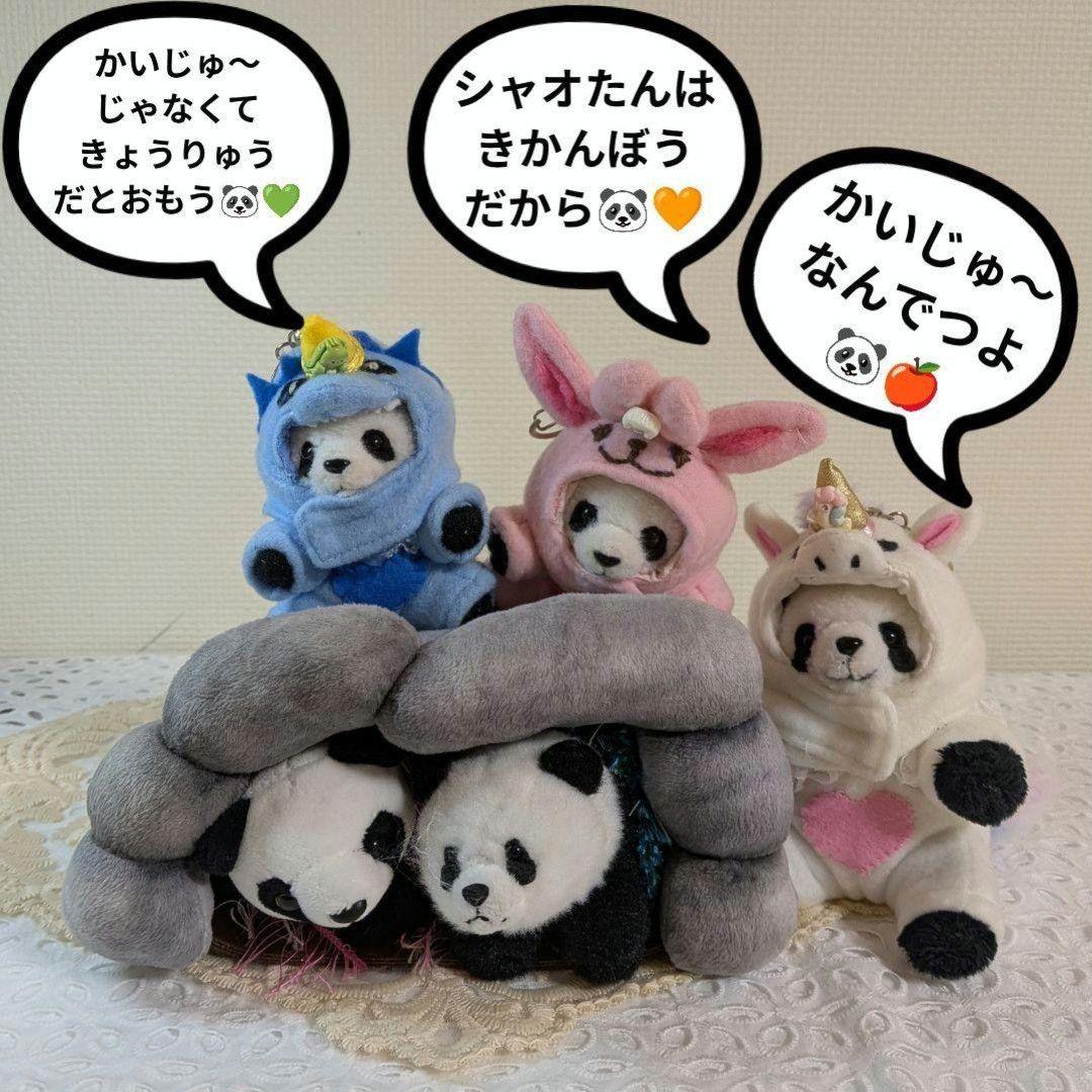 【まゆみっち様】おでかけシャンシャオレイ♡ユニコーン・怪獣・うさぎ変身コス