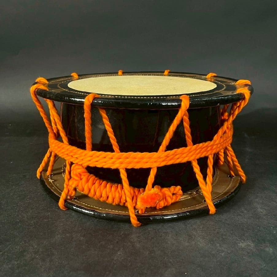 ☆締太鼓☆ 　和太鼓　太鼓黒とオレンジ