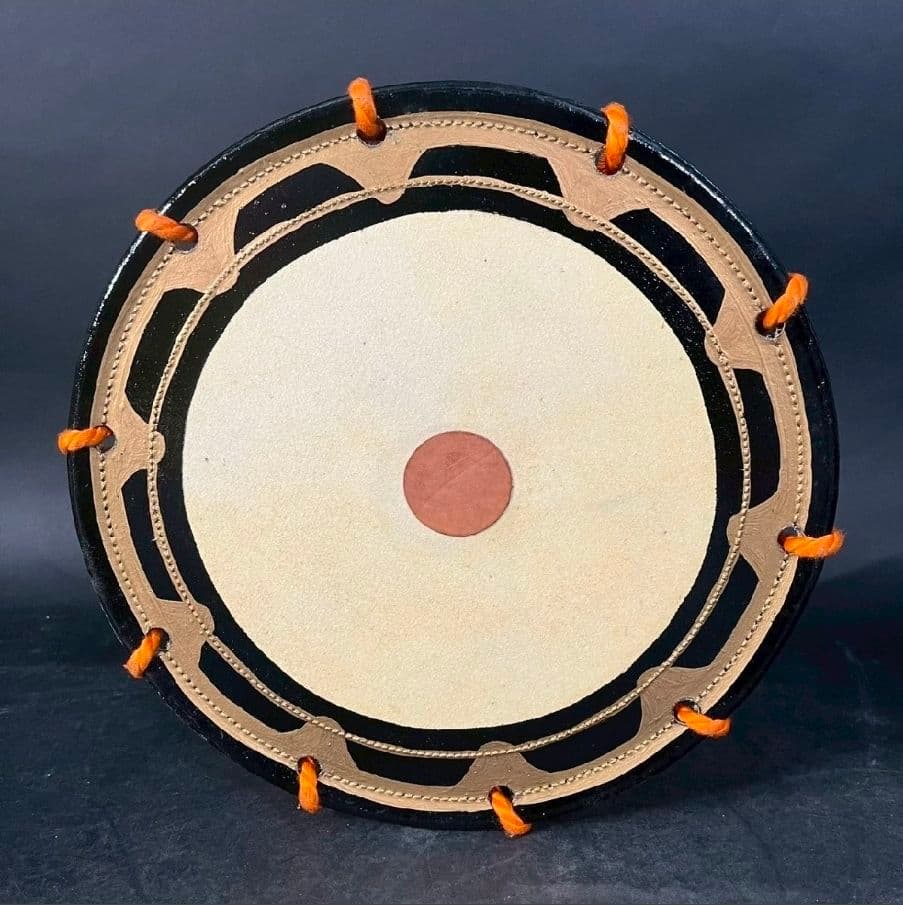 ☆締太鼓☆ 　和太鼓　太鼓黒とオレンジ