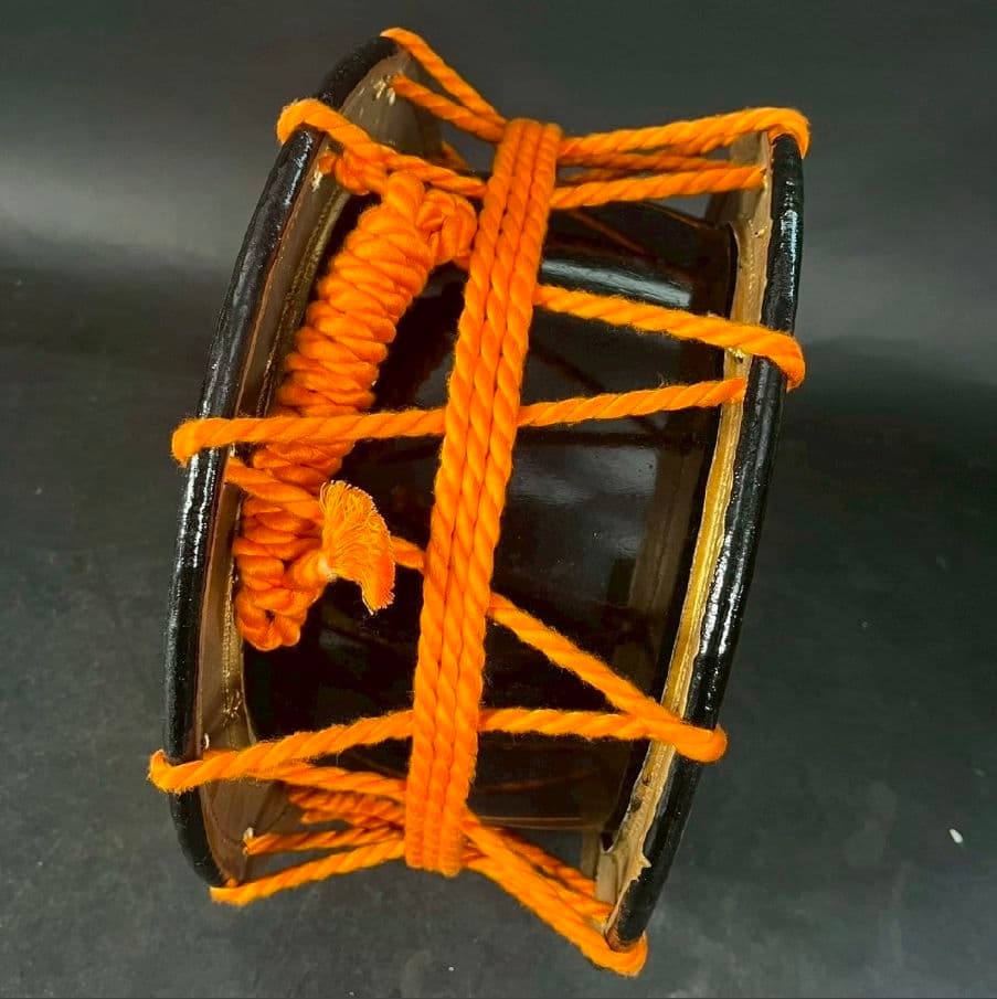 ☆締太鼓☆ 　和太鼓　太鼓黒とオレンジ