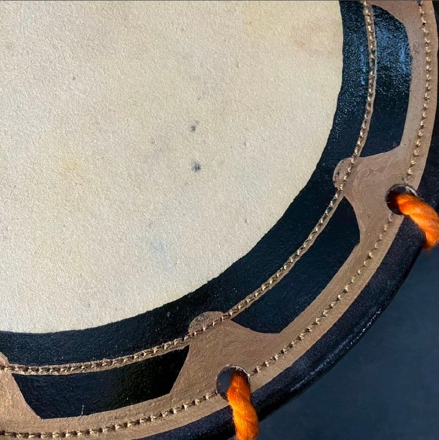 ☆締太鼓☆ 　和太鼓　太鼓黒とオレンジ