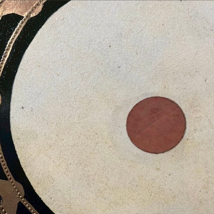 ☆締太鼓☆ 　和太鼓　太鼓黒とオレンジ