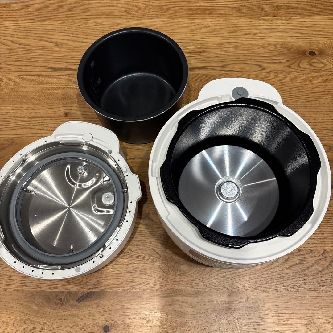 siroca 電気圧力鍋 おうちシェフ　PRO ホワイト　SP-2DS271