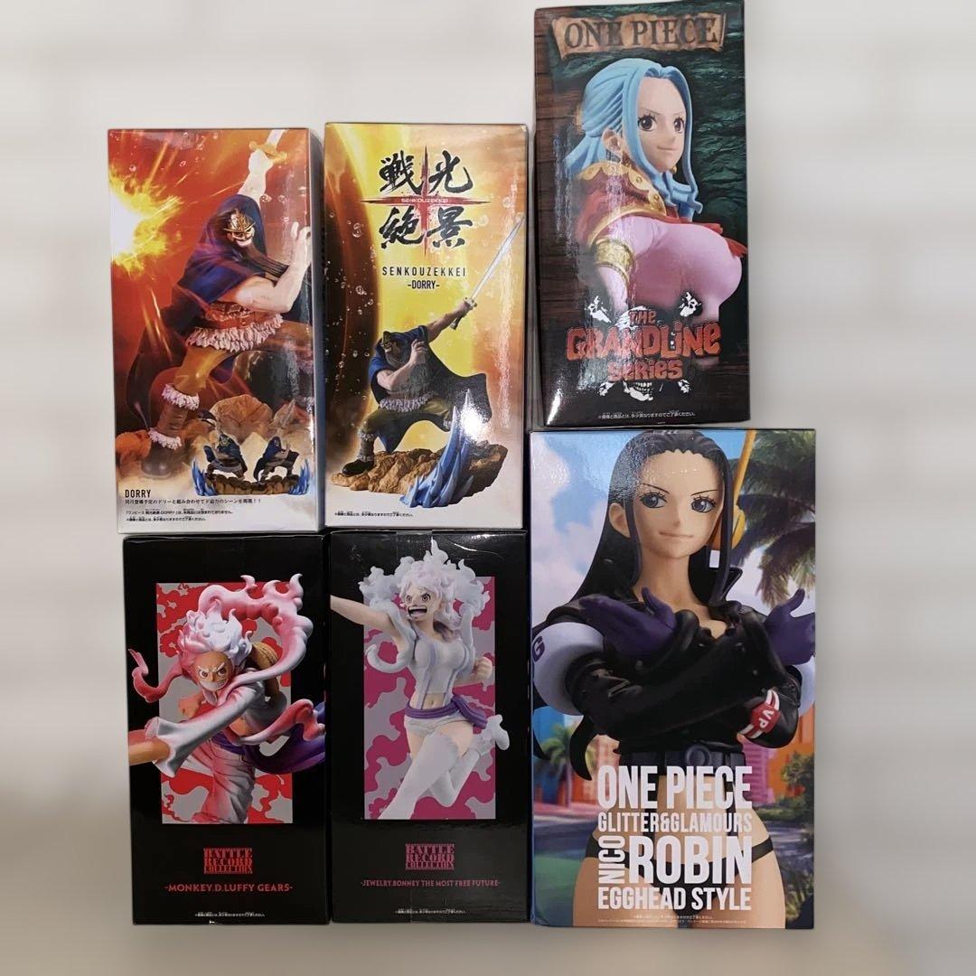 ワンピース　ルフィ　ロビン　ボニー　ビビ　ブロギー　ドリー