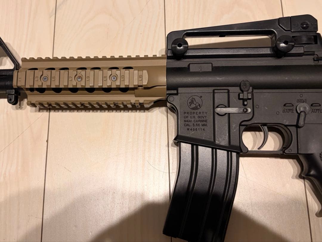 M4CQB 【※部品欠損】ライトプロ 10禁電動ガン タンカラーモデル