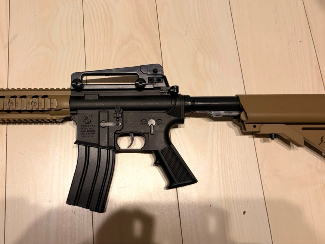 M4CQB 【※部品欠損】ライトプロ 10禁電動ガン タンカラーモデル