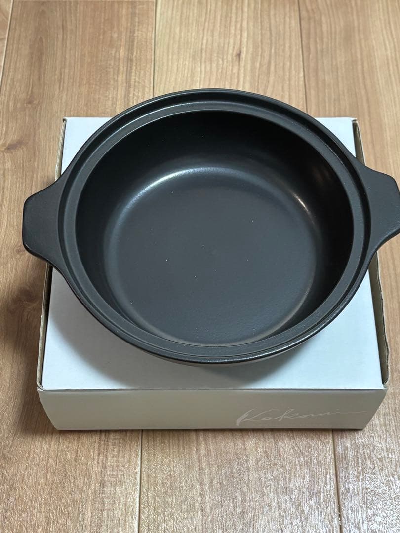 ◆新品◆ キントー 土鍋 1.2L 黒