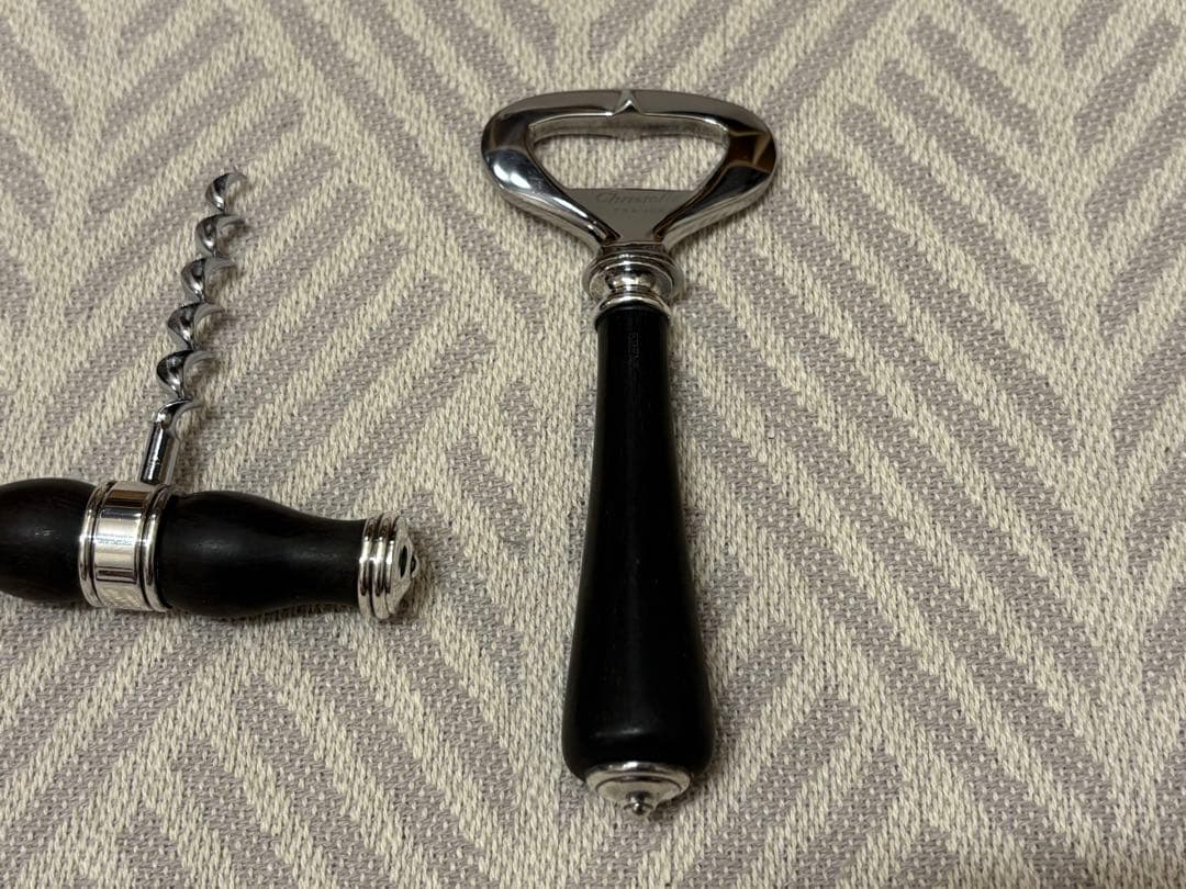 【送料込】クリストフル　ワインオープナー＆ボトルオープナー