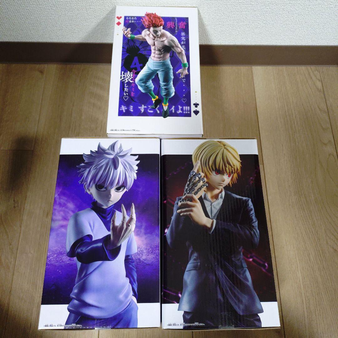 HUNTER×HUNTER グランディスタ フィギュア ヒソカ　クラピカ　キルア