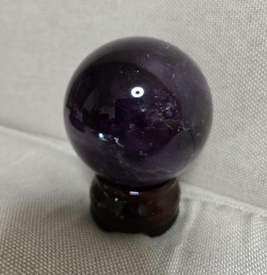 【激レア】三方向トラピッチェアメジスト　スフィア