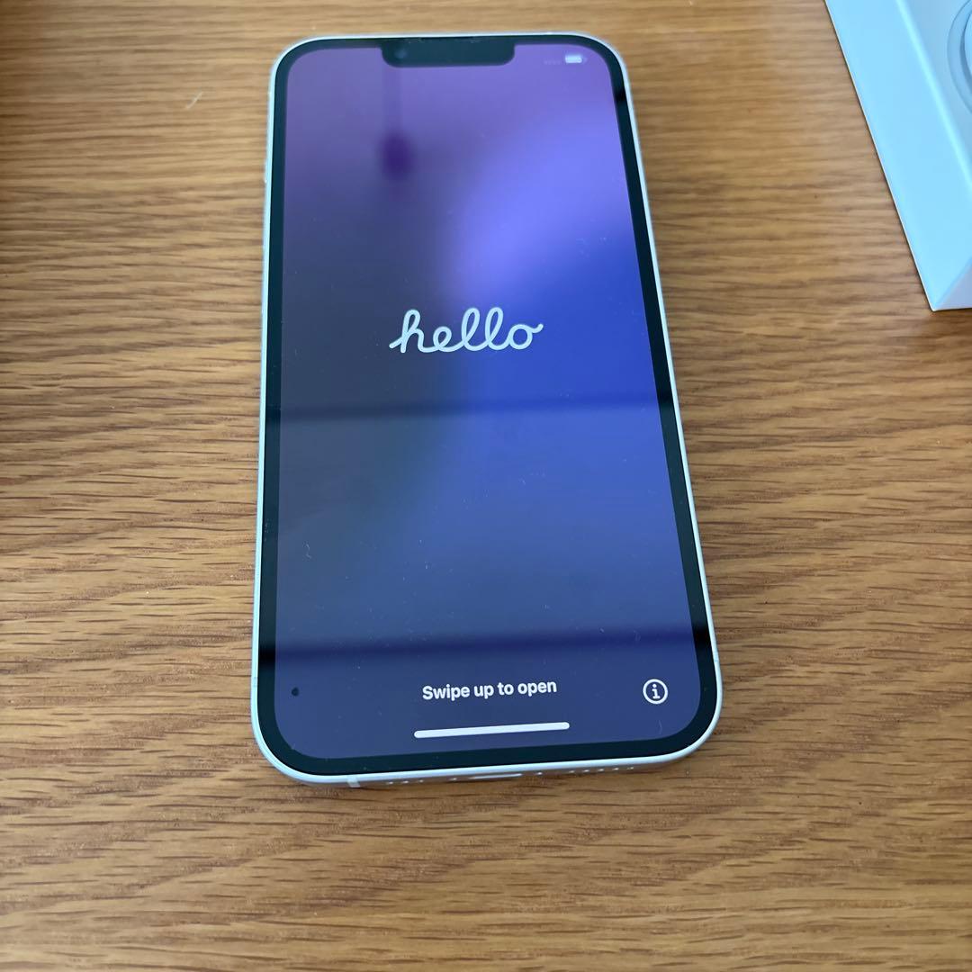 【値段交渉可】iPhone 13 ホワイト 本体 SIMフリー