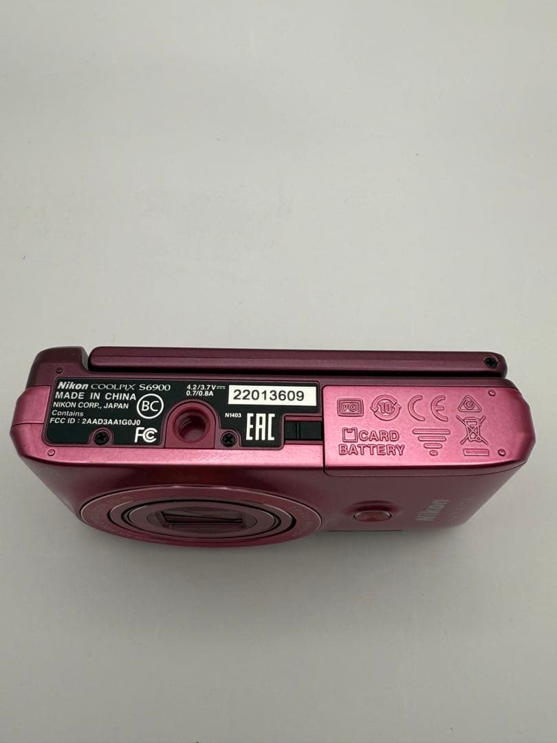 saboさん専用希少　Nikon COOLPIX S6900 ピンク　箱、充電機