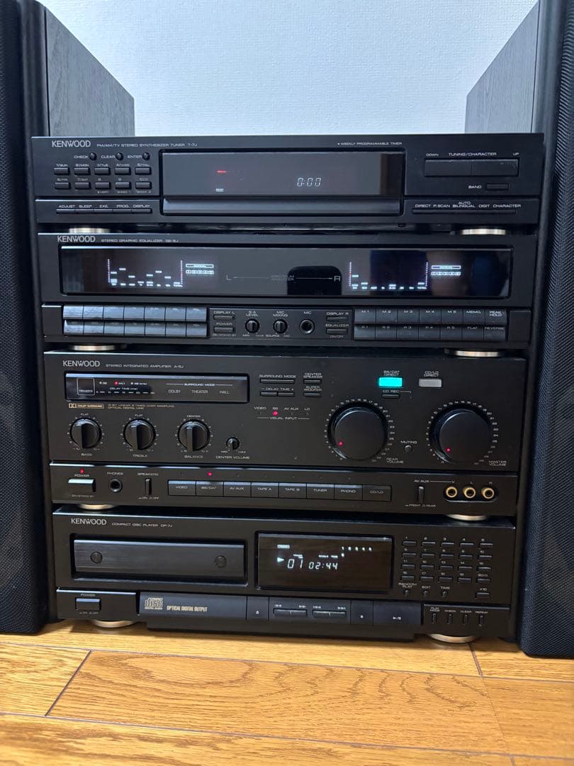 ① KENWOOD ROXY G5 バブル　コンポ　デッキのみ（②とセット販売）
