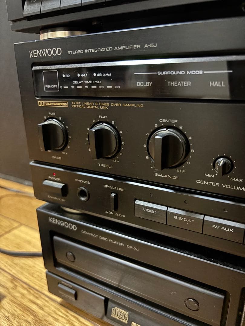 ① KENWOOD ROXY G5 バブル　コンポ　デッキのみ（②とセット販売）