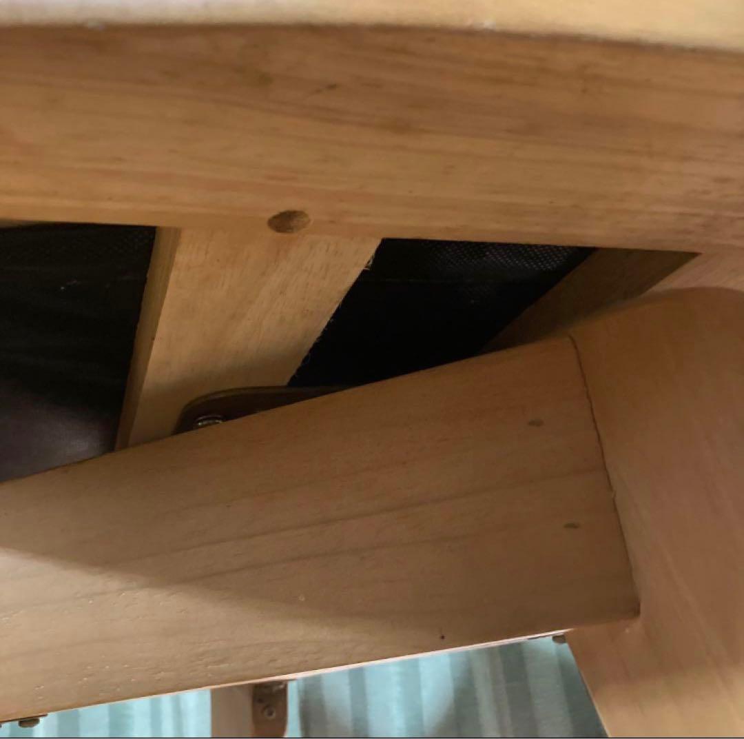 ニトリ木製イス1