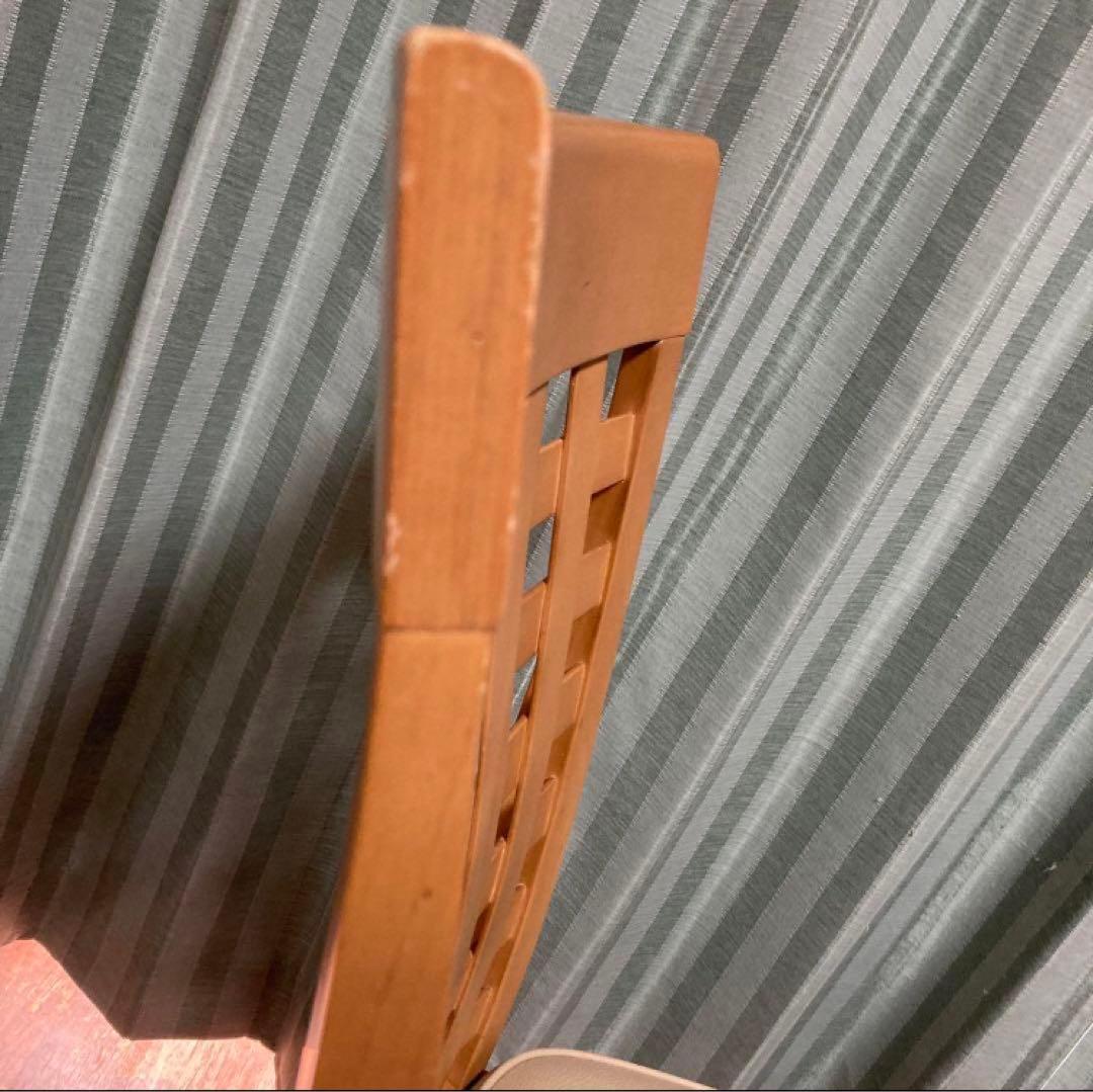 ニトリ木製イス1