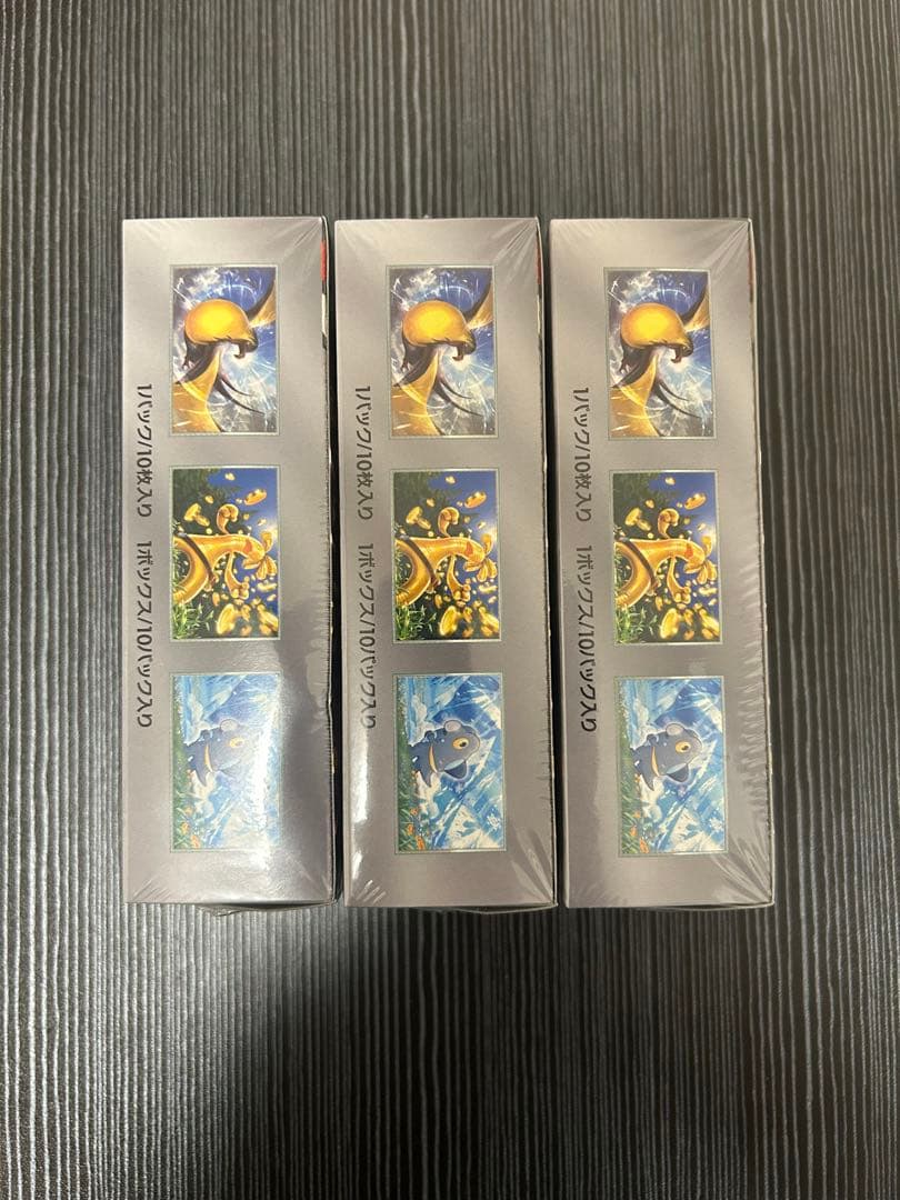 ポケモンカードゲーム シャイニートレジャー　新品　未開封　シュリンク付き3BOX