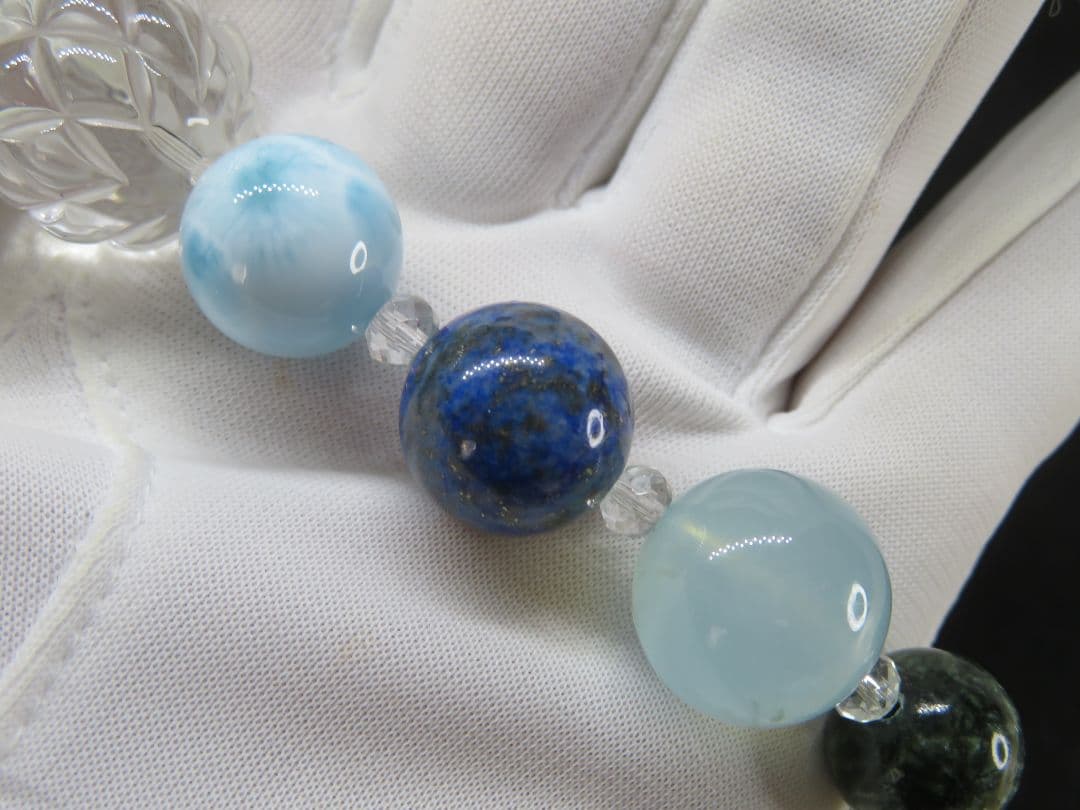 ラリマー★インカローズ✢多宝ブレス