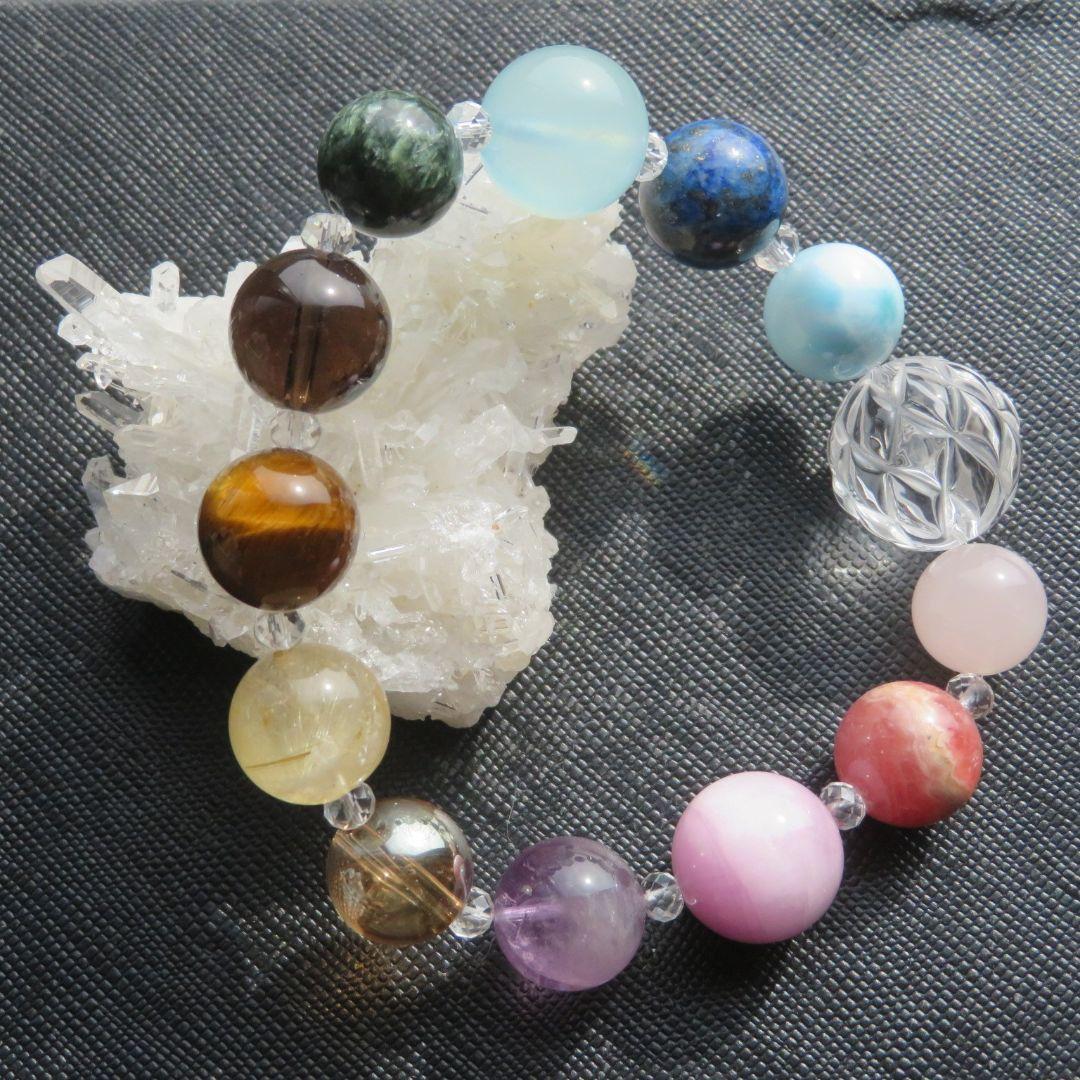 ラリマー★インカローズ✢多宝ブレス