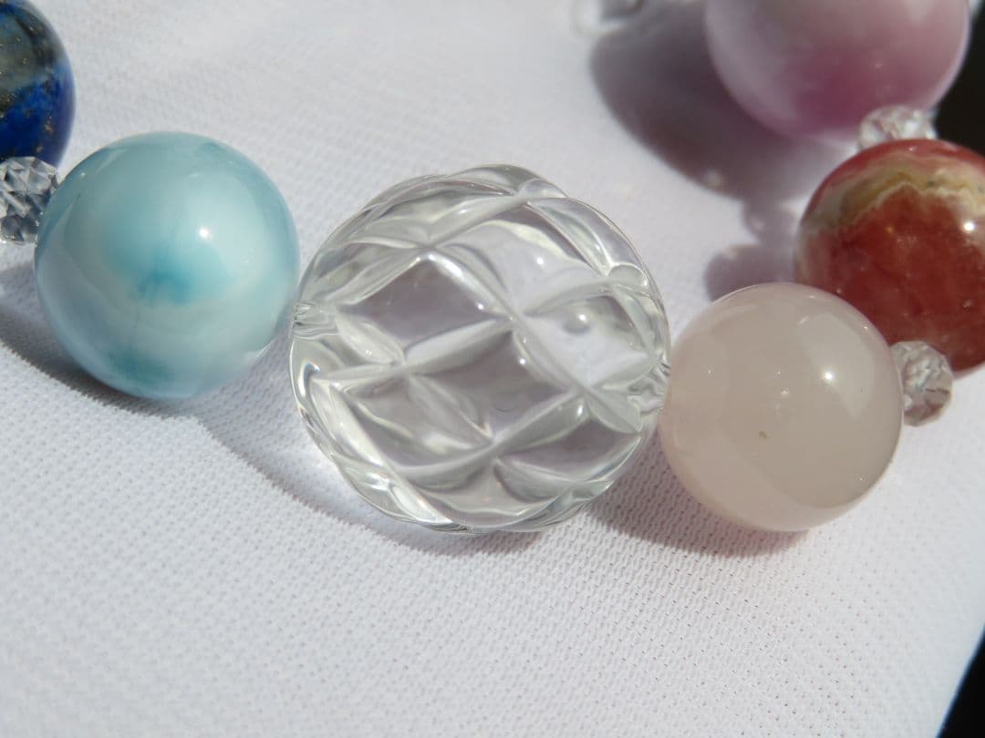 ラリマー★インカローズ✢多宝ブレス